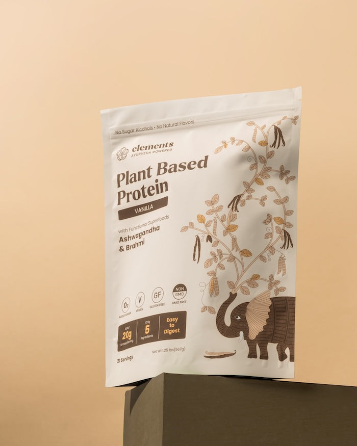 Pflanzliches Proteinpulver: Vanille (21 Portionen)